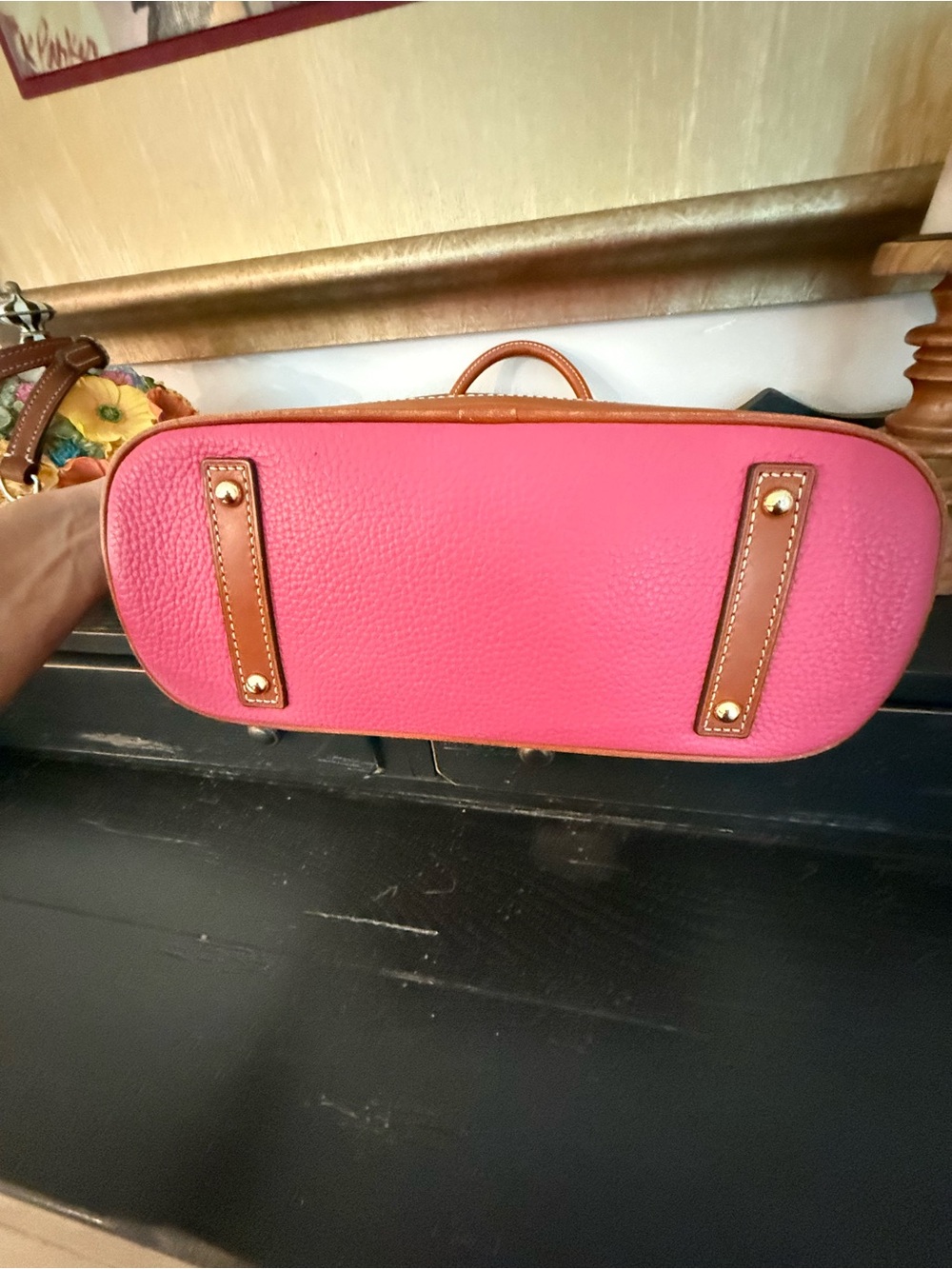 Dooney & Bourke Pebble Leather Zip Zip Satchel NWOT - Picture 3 of 8